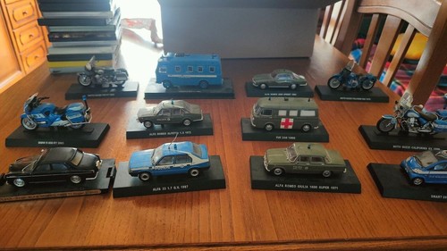 Modellino auto statico polizia - auto,