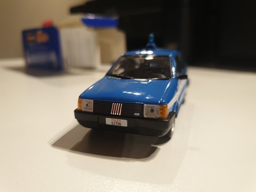 Modellino fiat uno polizia - modellino,