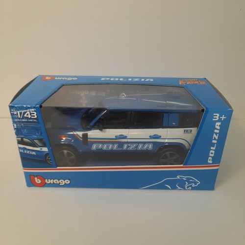 Modellino polizia bburago land - polizia,