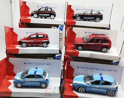 Modellini polizia carabinieri - polizia,